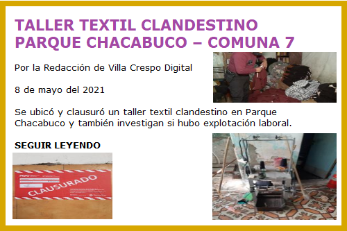 TALLER CLANDESTINO